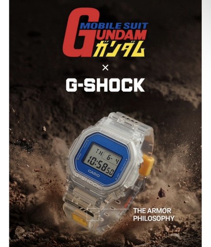 Casio shock gundam - casio,