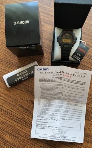 Casio shock dw6900b jdm - g-shock,