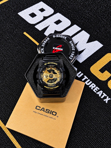 Casio shock nero - g-shock, nero/oro