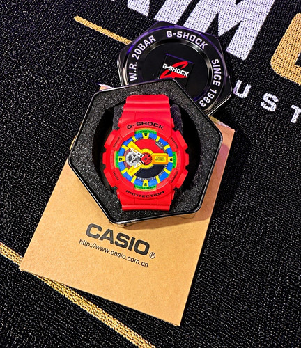 Casio shock resina rossa - casio, g-shock